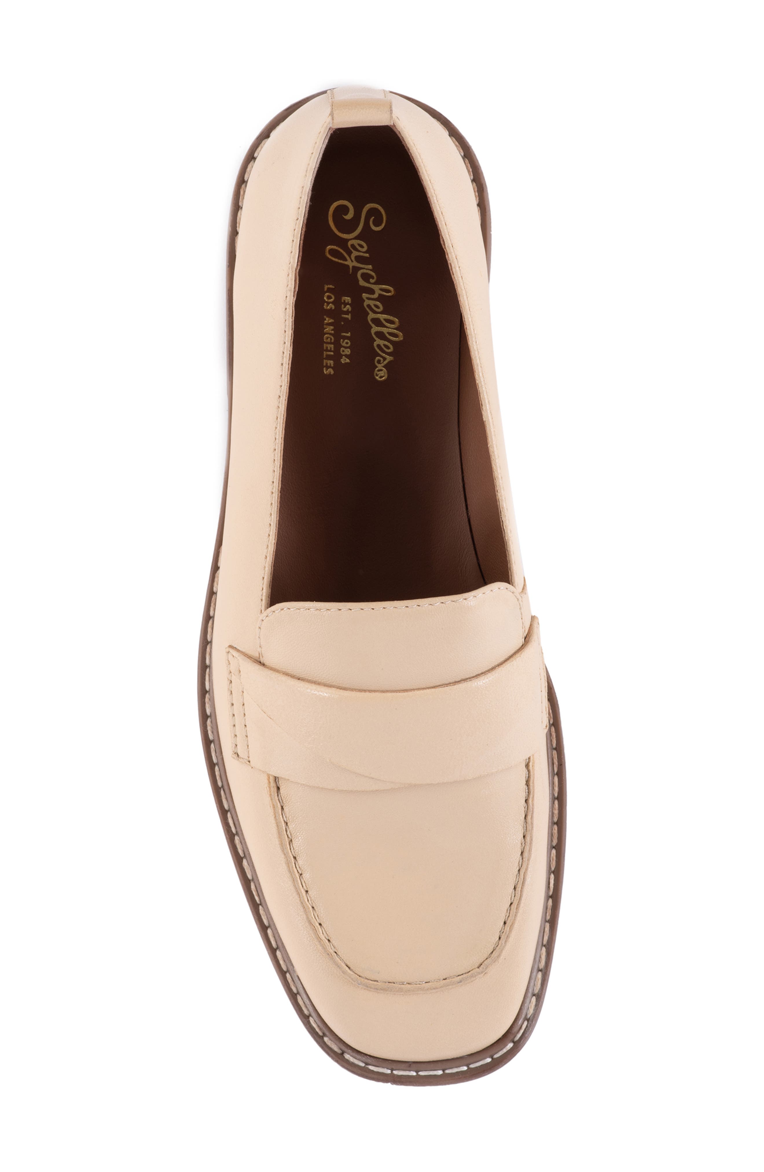 Butterflies Loafer, Alternate, color, BEIGE