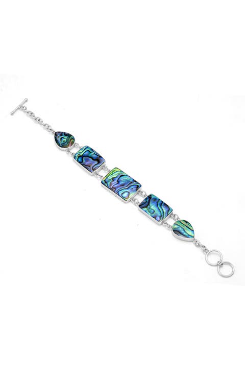 Sterling Silver Station Line Bracelet