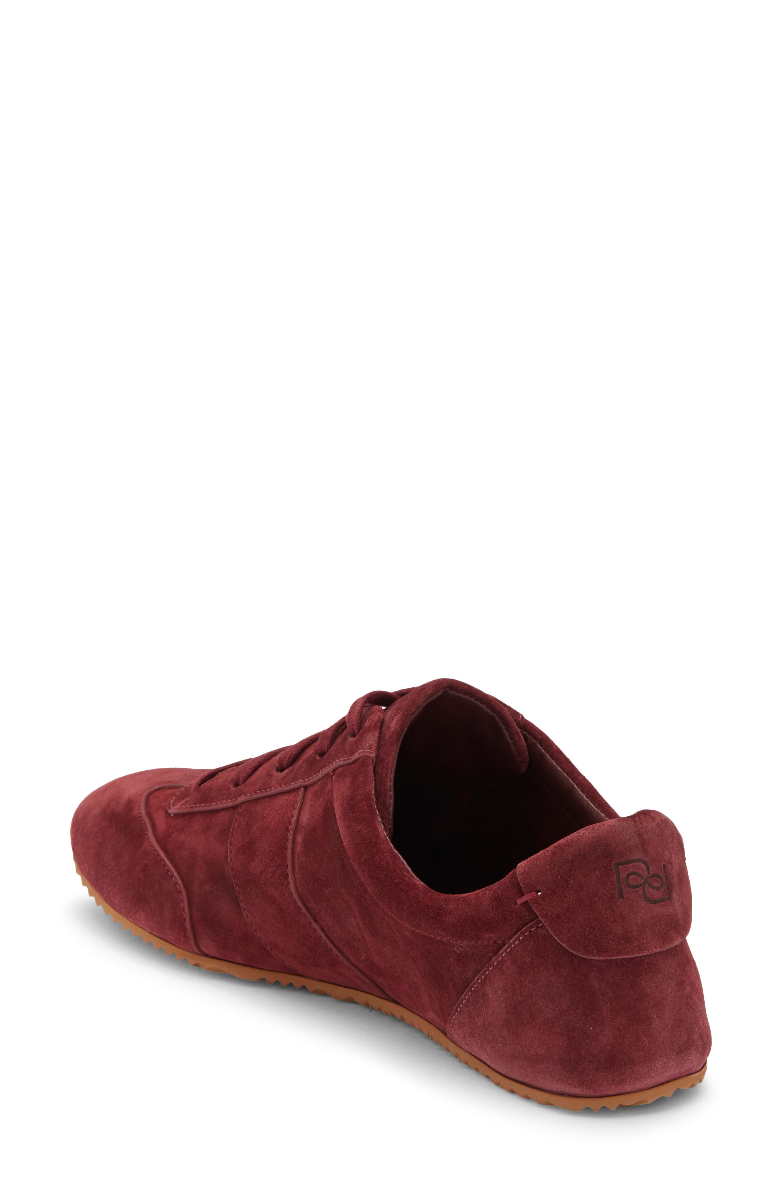TERRA BALLET SNEAKER, Alternate, color, RUBY SUEDE