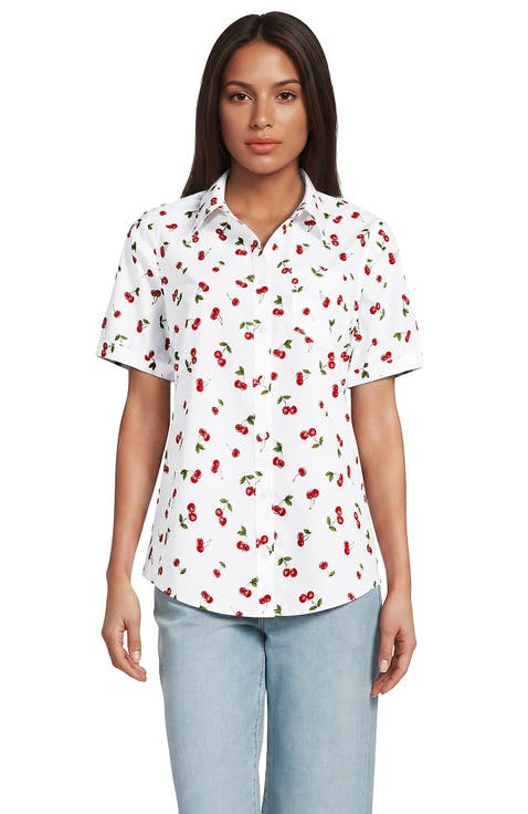 Short Sleeve No Iron Shirt