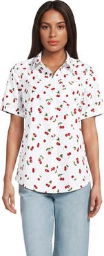 Lands' End Short Sleeve No Iron Shirt
