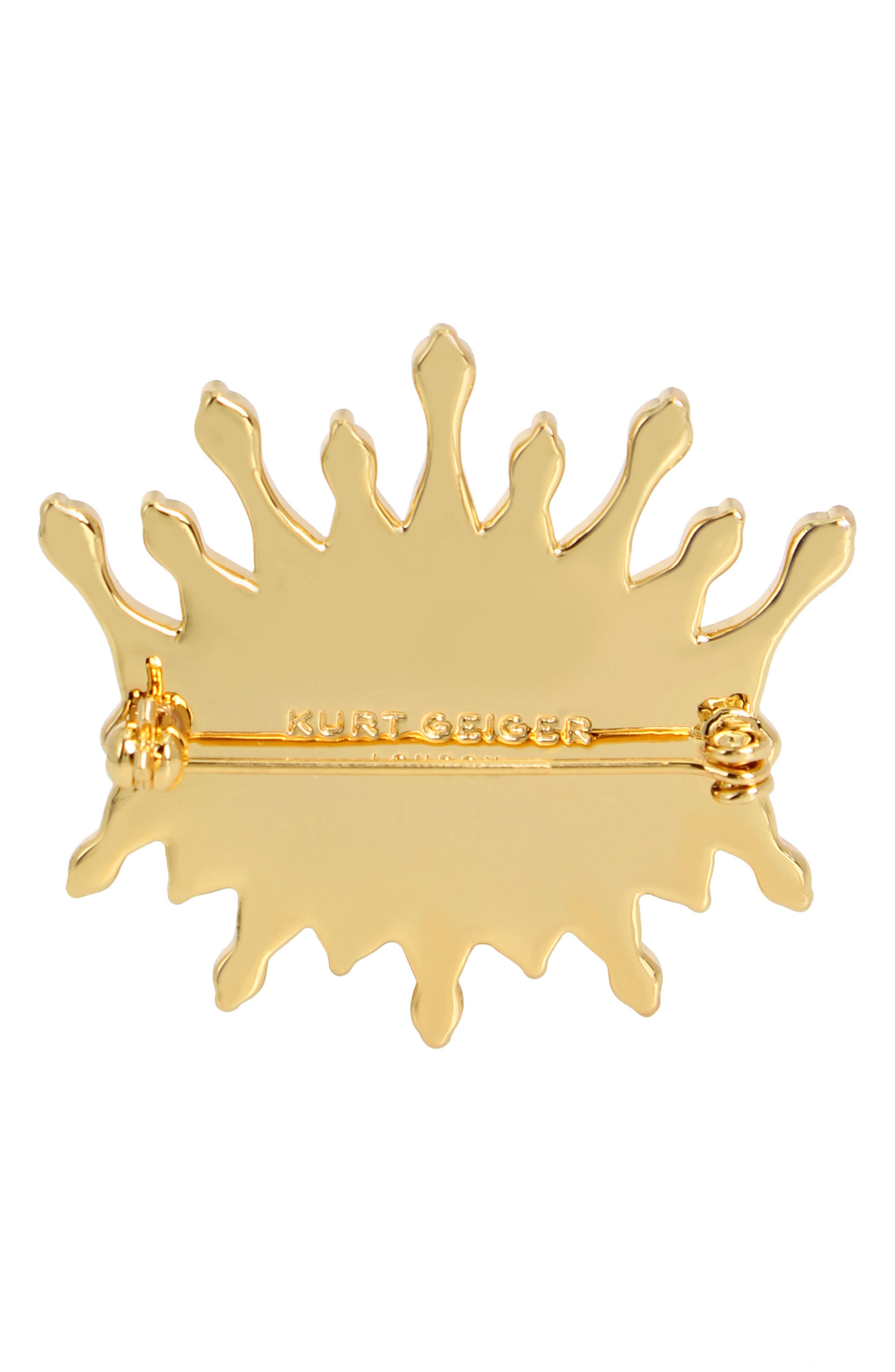 Kurt Geiger London Crystal Pavé Evil Eye Brooch (Women) | Nordstromrack