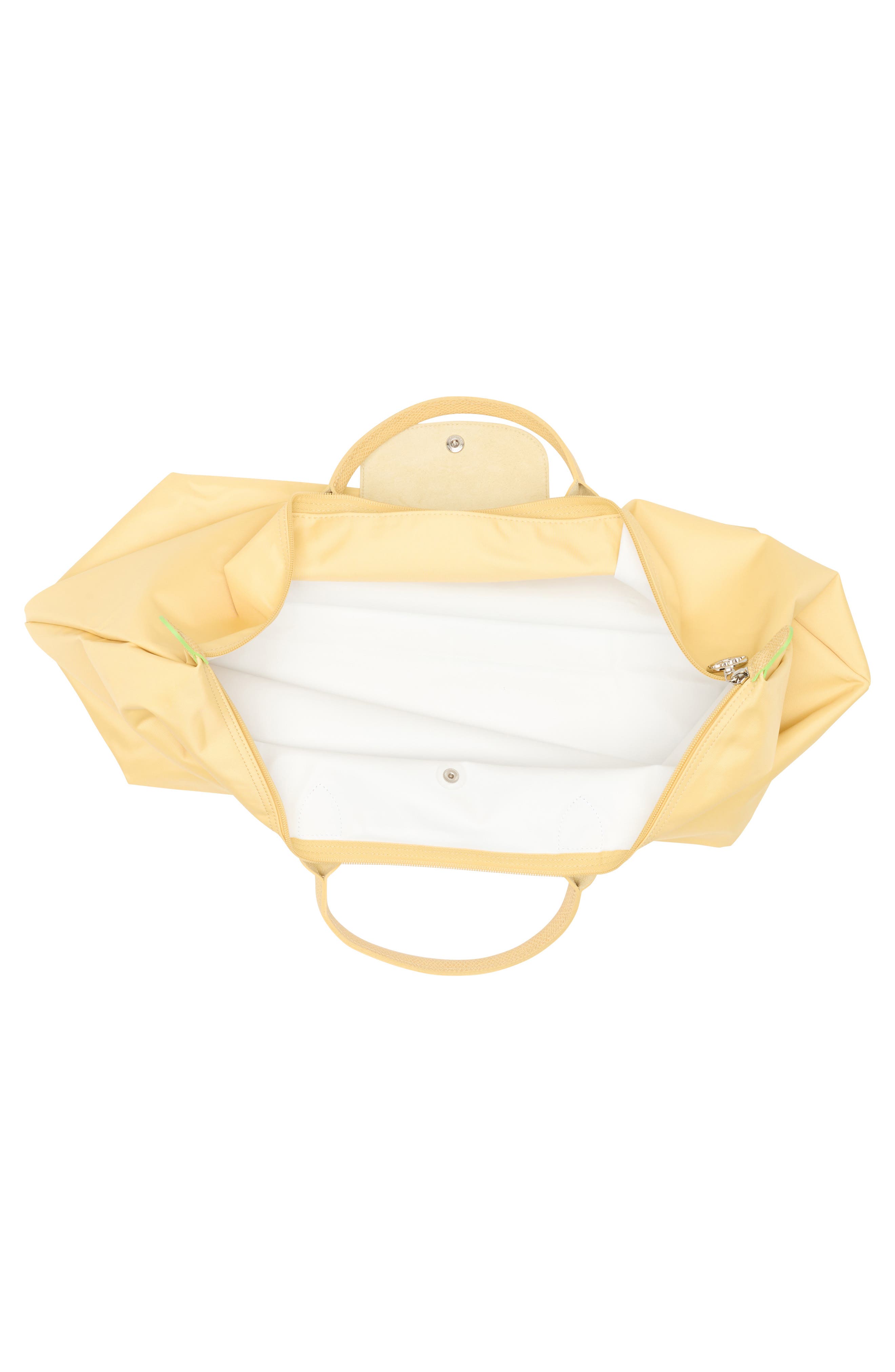 Longchamp Le Pliage Green Recycled Travel Duffle Bag, Alternate, color, 