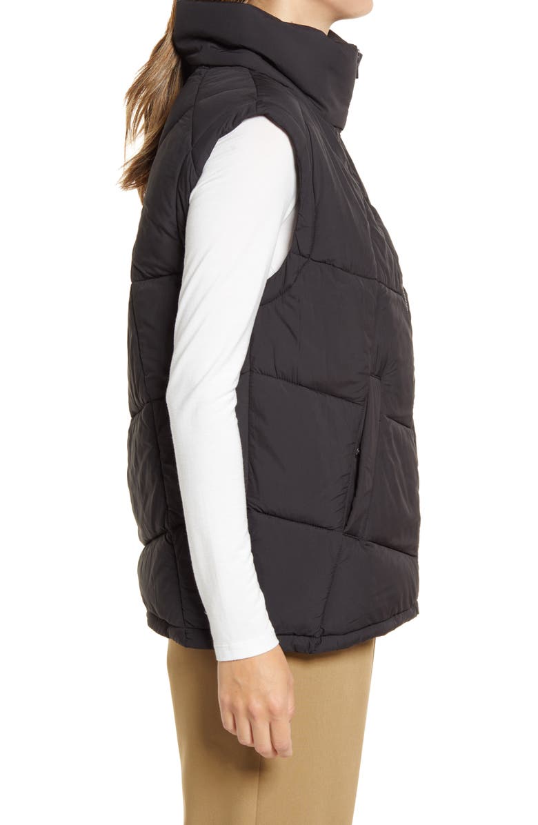 Nordstrom Women's Stand Collar Puffer Vest, Alternate, color,