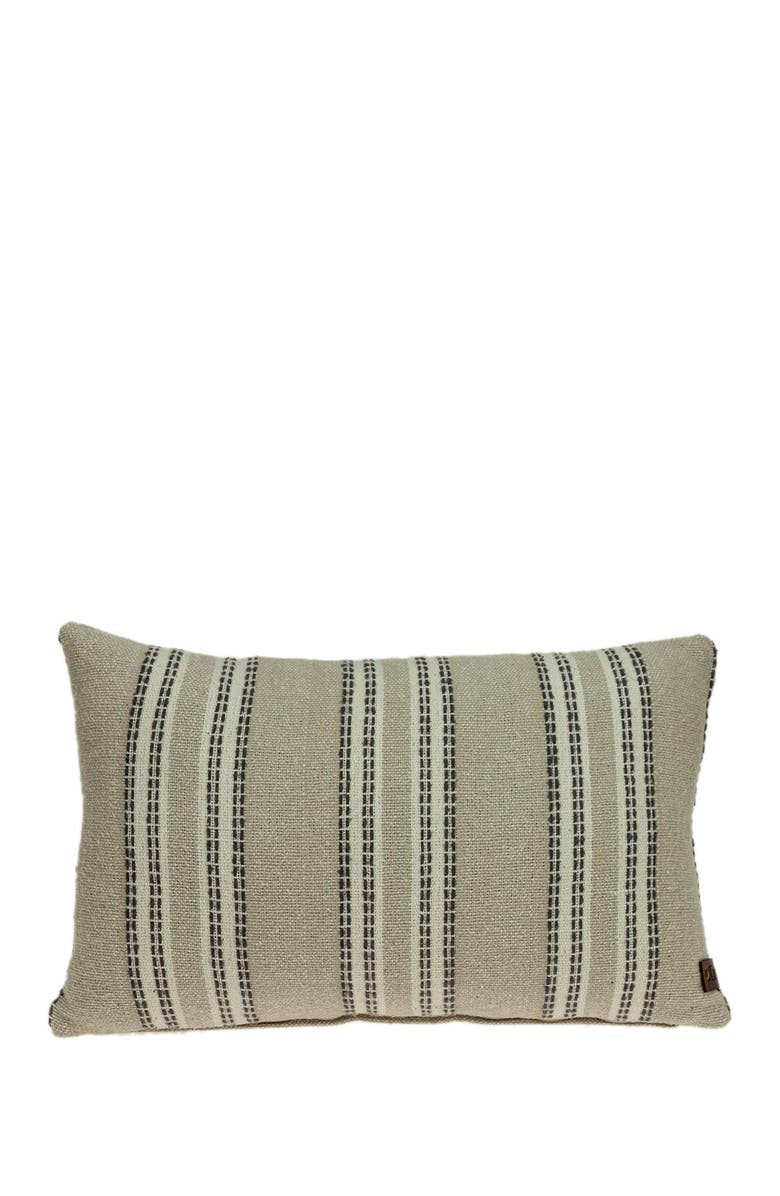 PARKLAND COLLECTION Bliss Transitional Beige Throw Pillow, Main, color, Beige