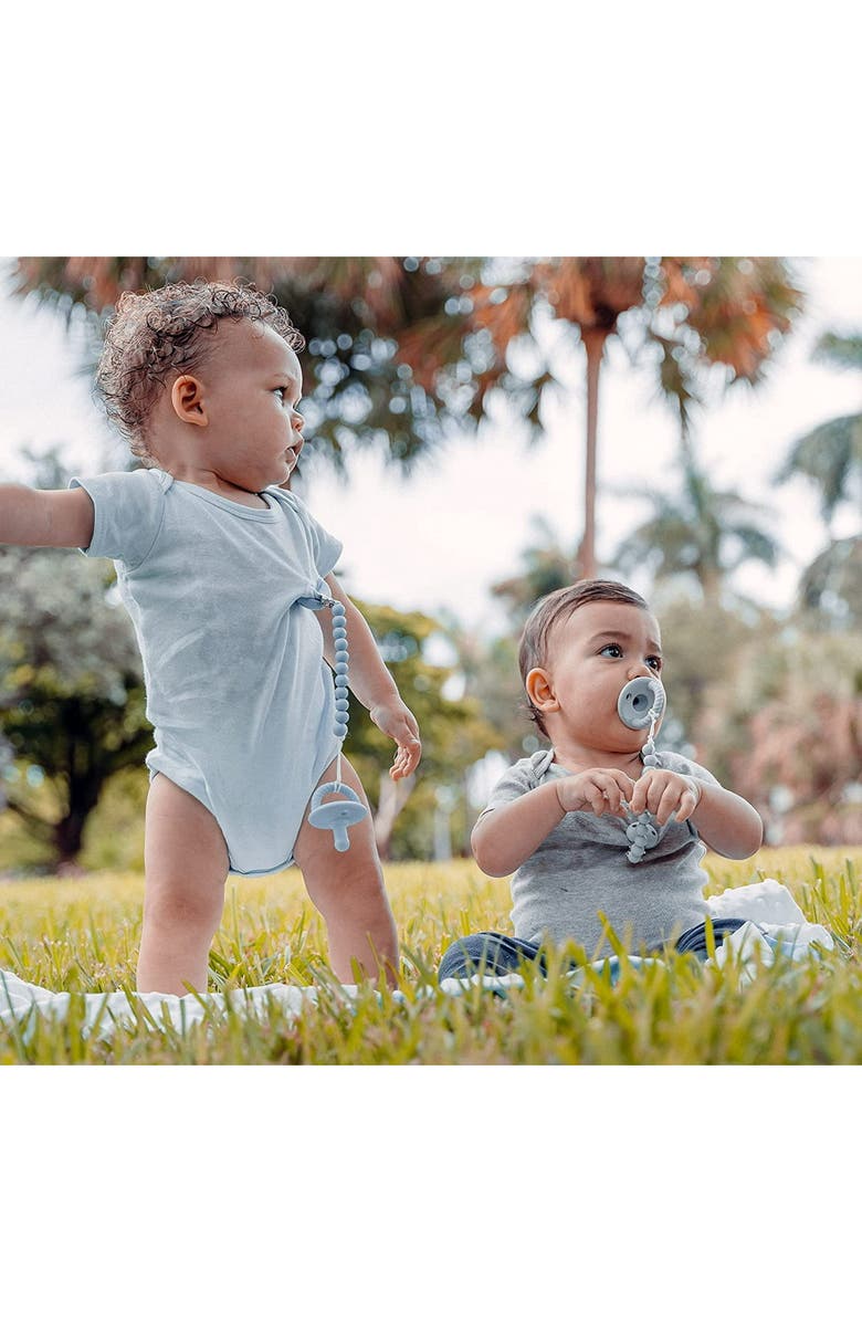 Comfy Cubs Pacifiers, 4 Pack - Flat,  0 to 18 Months, Alternate, color, Blue