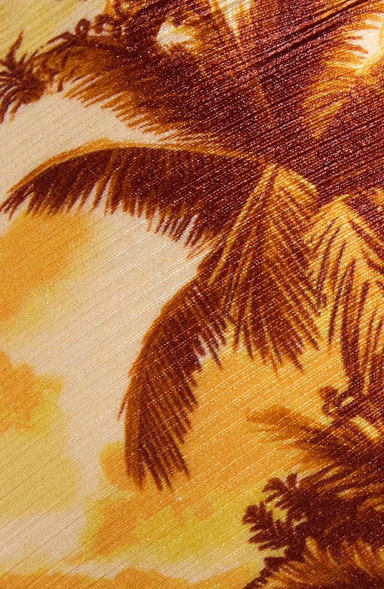 Kulani Kinis Lettuce Trim Bikini Top, Alternate, color, Vintage Vacay