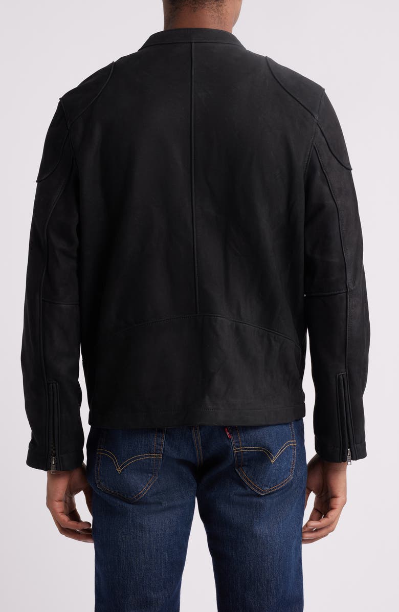 Frye Modern Racer Leather Jacket, Alternate, color, 