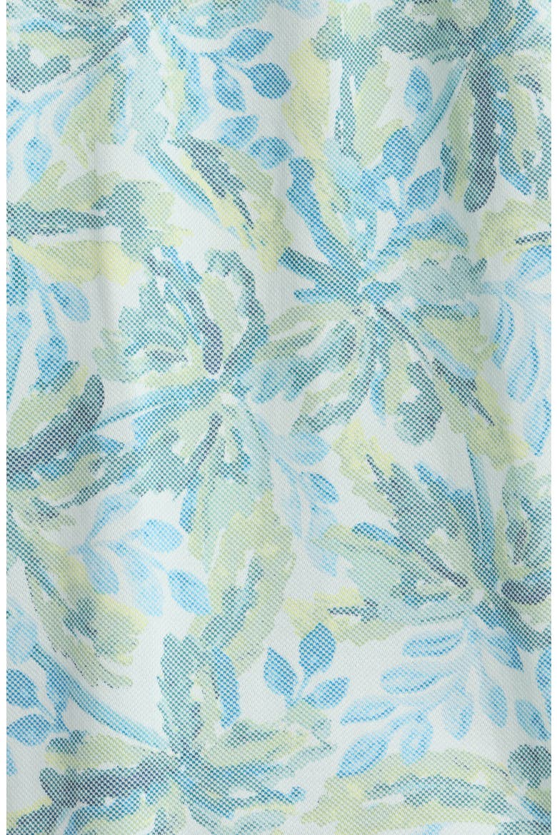 San Lucio Sea Shade IslandZone® Knit Short Sleeve Cotton Blend Button-Up Shirt, Alternate, color, PALE OPAL