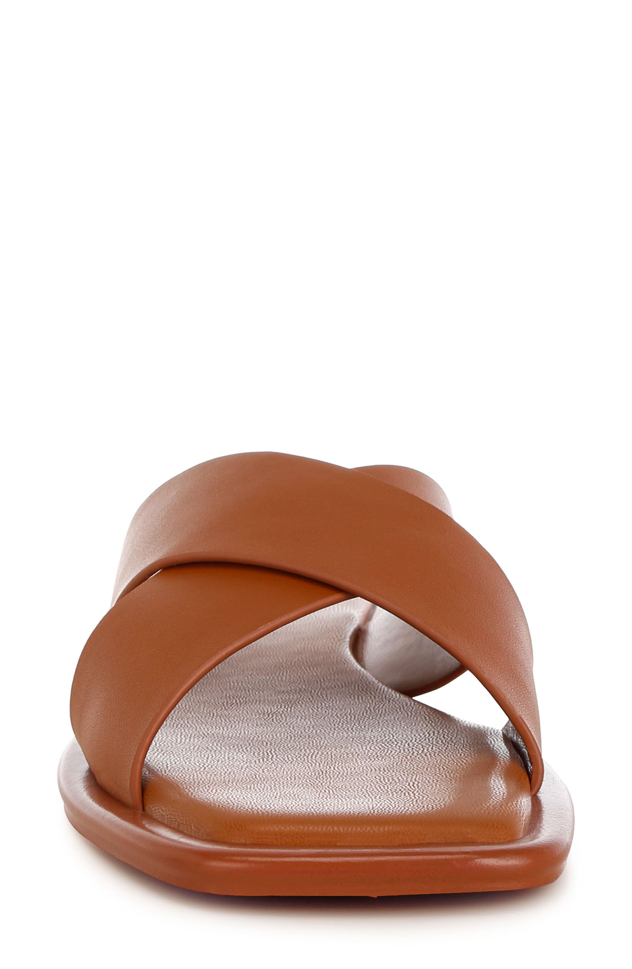 Shosa Slide Sandal, Alternate, color, TAN