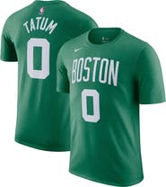 Nike Men's Nike Jayson Tatum Kelly Green Boston Celtics Icon 2022/23 Name & Number T-Shirt