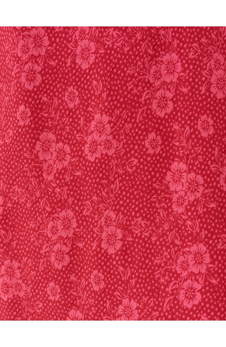 Ghost London Paloma Crepe Midi Slip Dress, Alternate, color, Pink Dotty Floral