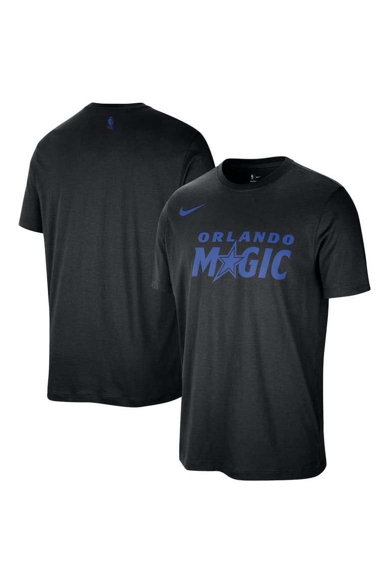 Unisex Nike Black Orlando Magic Team Wordmark Essential T-Shirt, Main, color, Black