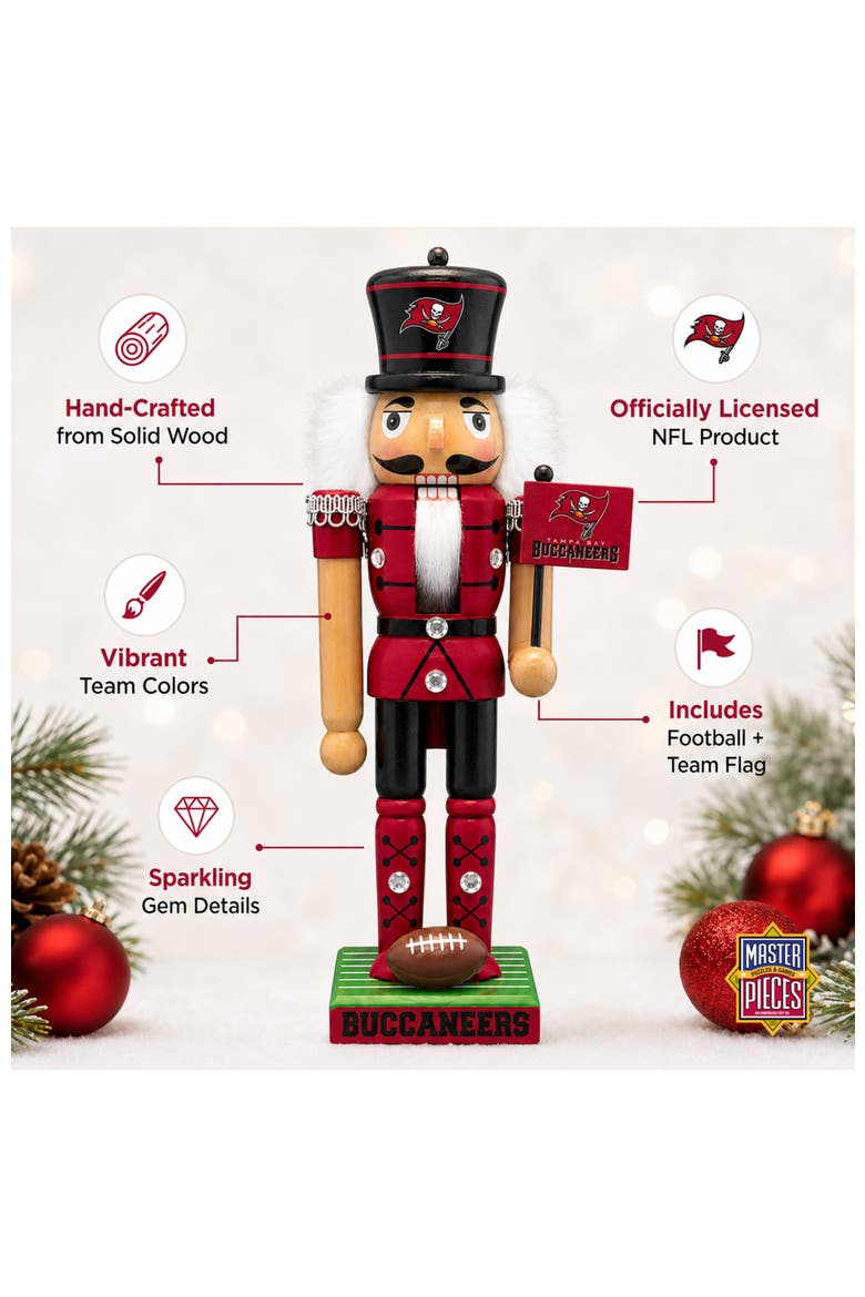 Tampa Bay Buccaneers Nutcracker, Alternate, color, Multicolor