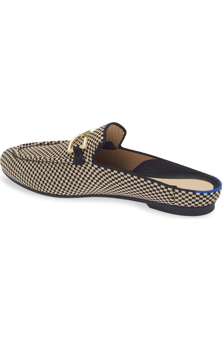 Rothy's Double Bit Bouclé Loafer Mule, Alternate, color, Classic Micro Check