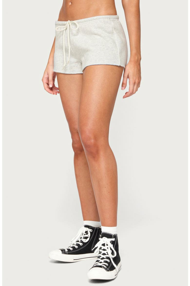 Cataleya Knit Shorts, Alternate, color, LIGHT-GRAY-MELANGE