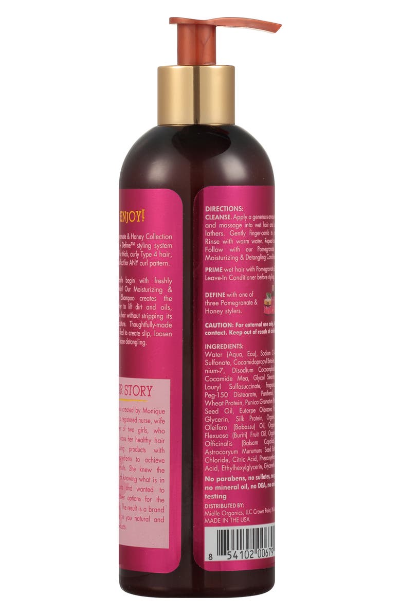 MIELLE Pomegranate & Honey Detangling Shampoo, Alternate, color, 