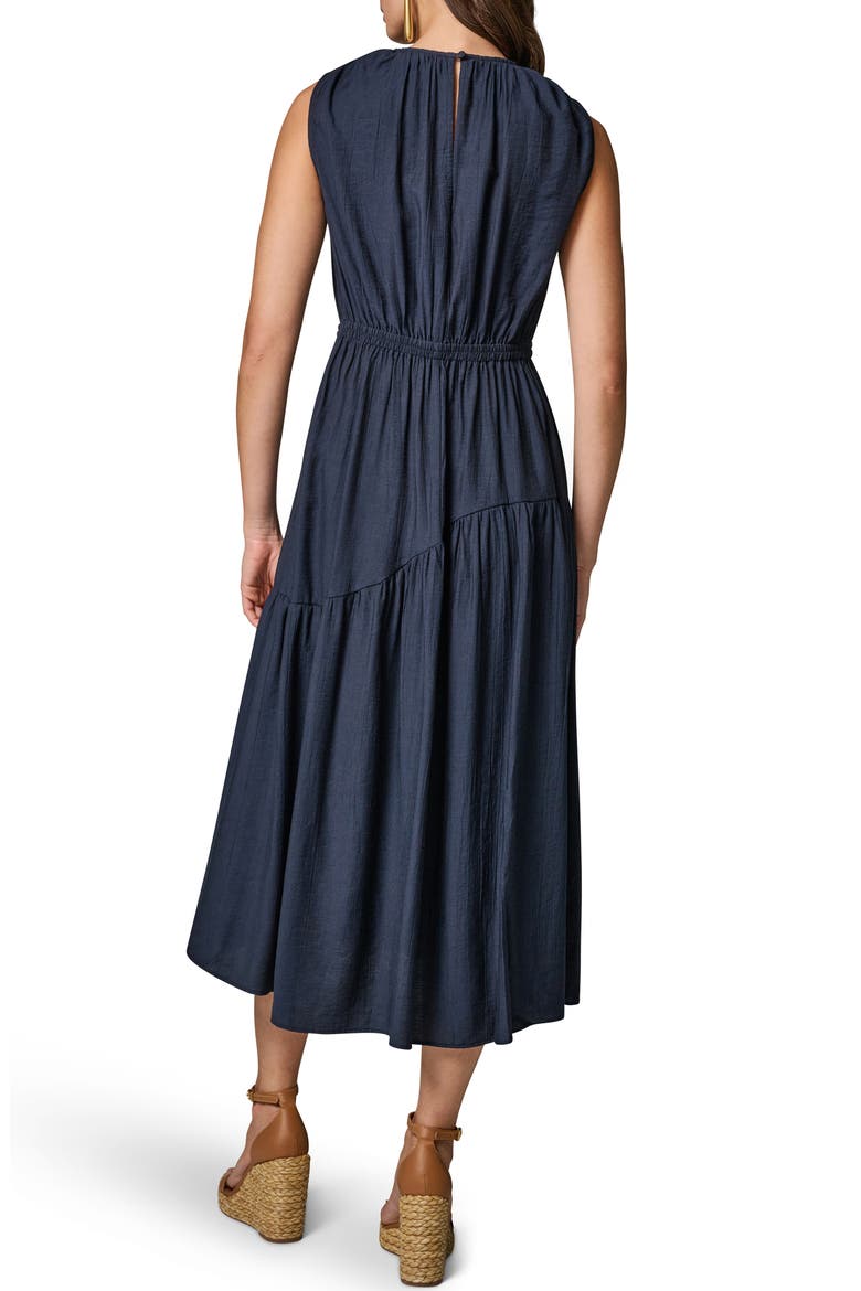 Sleeveless Midi Dress, Alternate, color, NIGHTFALL