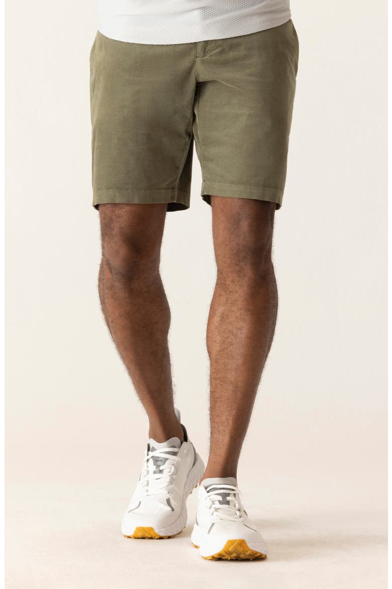 Cloud Corduroy Galaxy 8.5-Inch Bermuda Shorts, Main, color, ARMY