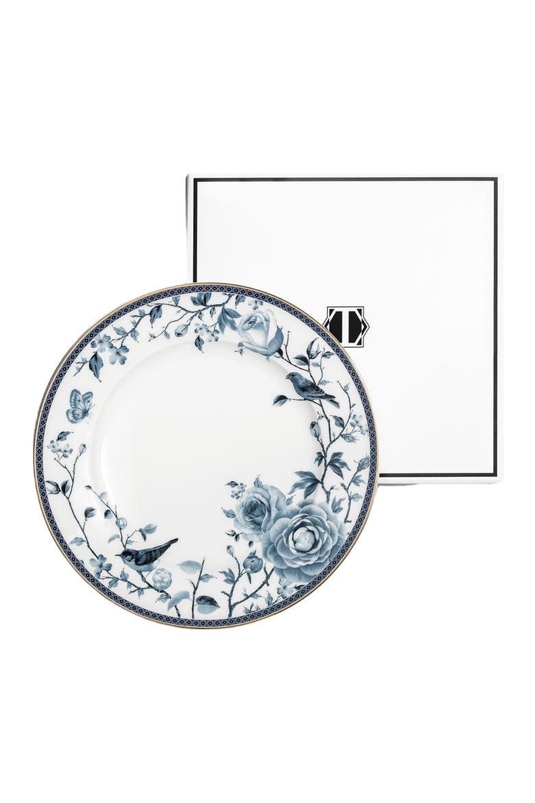 Fiore Plate, Alternate, color, White