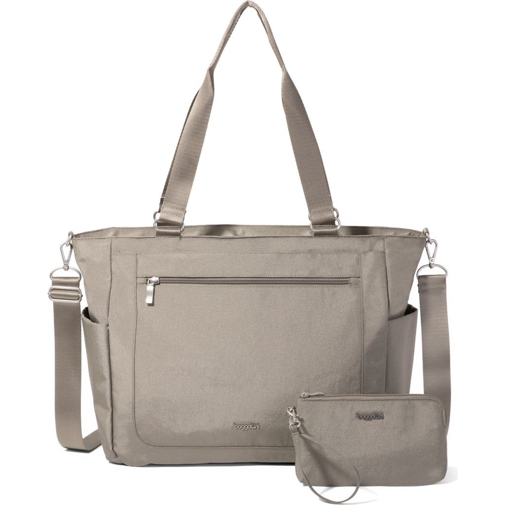 baggallini Modern All Time Tote in Sterling Shimmer at Nordstrom