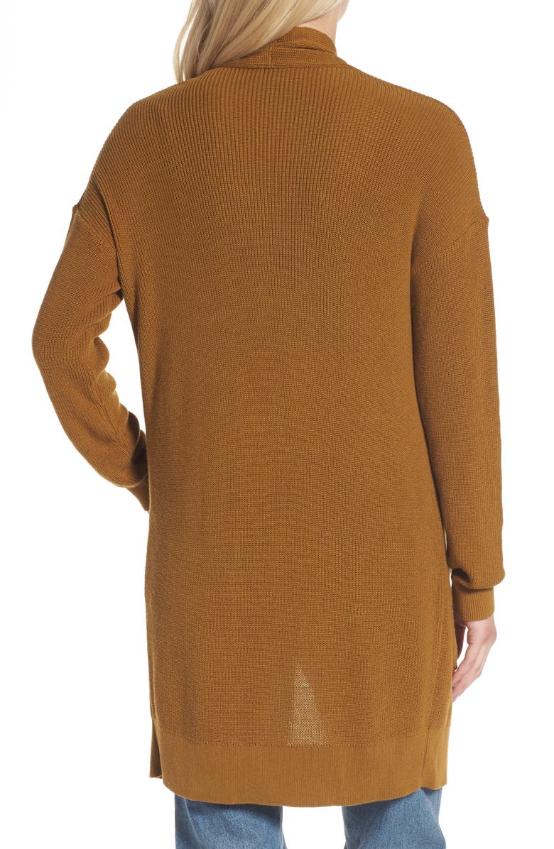 BP. Lightweight Rib Stitch Cardigan, Alternate, color,