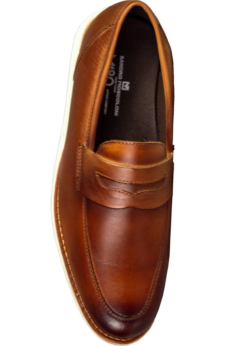 Sandro Moscoloni Natal Penny Loafer, Alternate, color, Tan