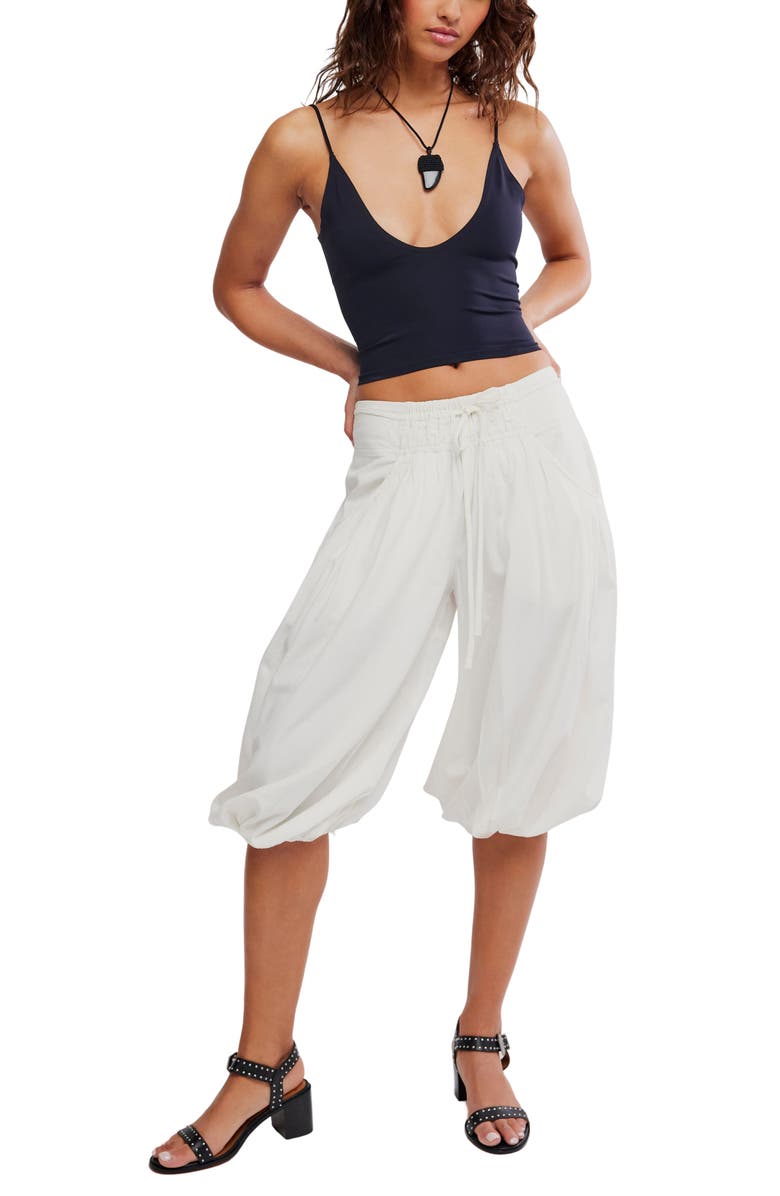 Free People Round Two Skinny Strap Camisole, Alternate, color, Black