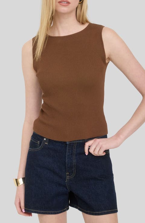 Sleeveless Knit Top