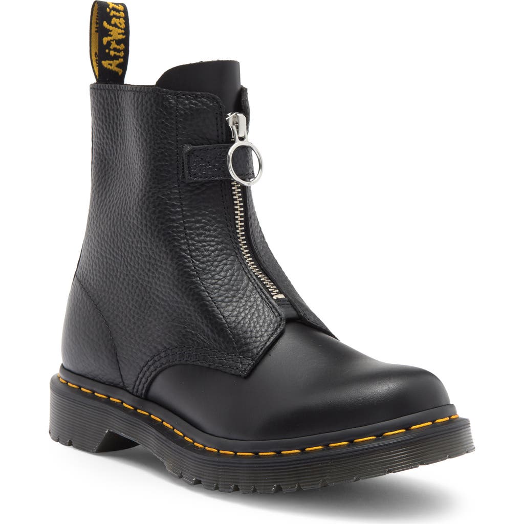 Dr. Martens 1460 Pascal Zip Boot In Black