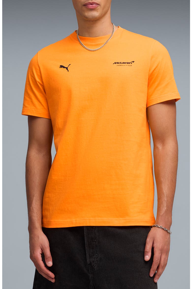 McLaren Cotton Graphic T-Shirt, Main, color, PAPAYA
