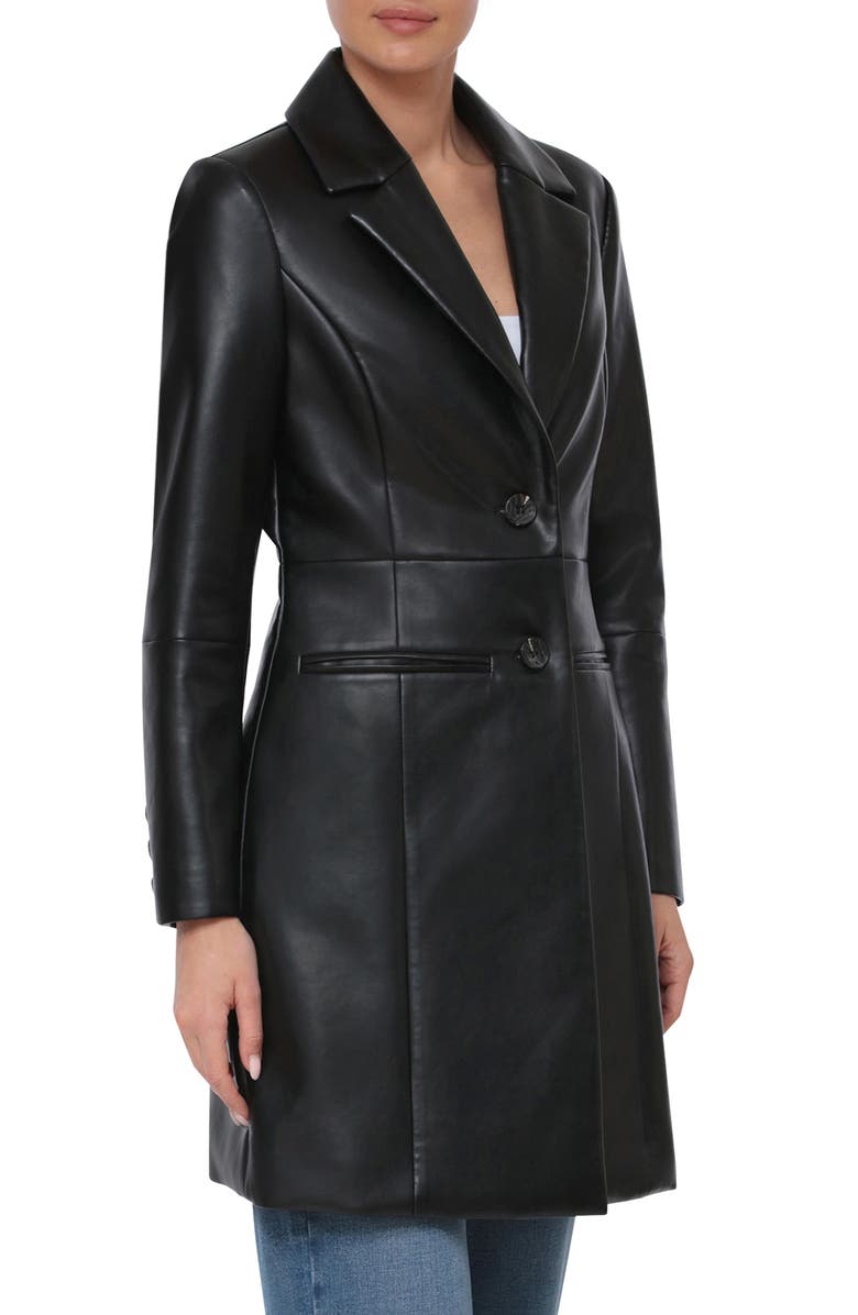 Avec Les Filles Faux Leather Jacket, Alternate, color, 