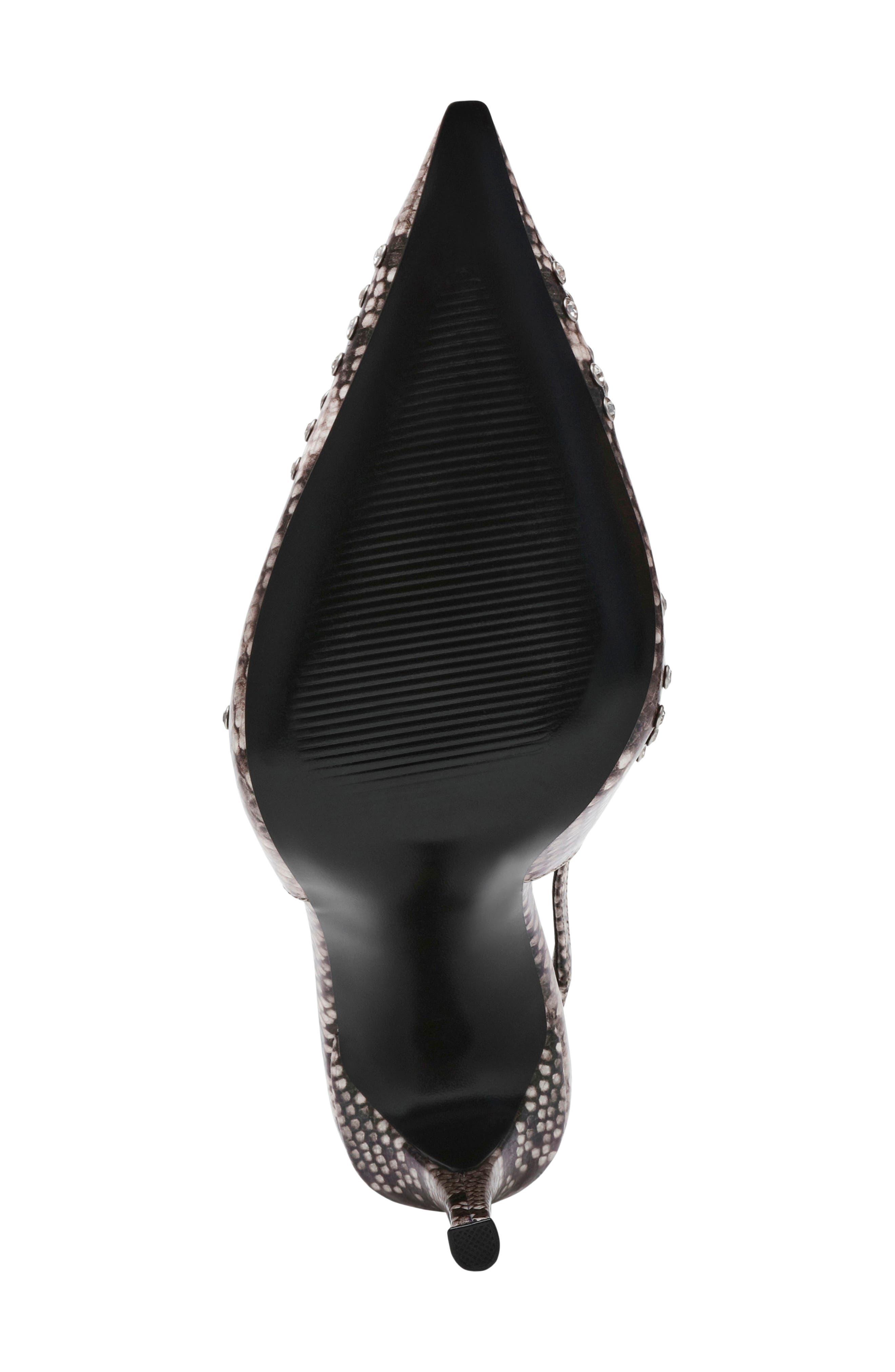 Reyes Pointed Toe Slingback Pump, Alternate, color, SNAKE