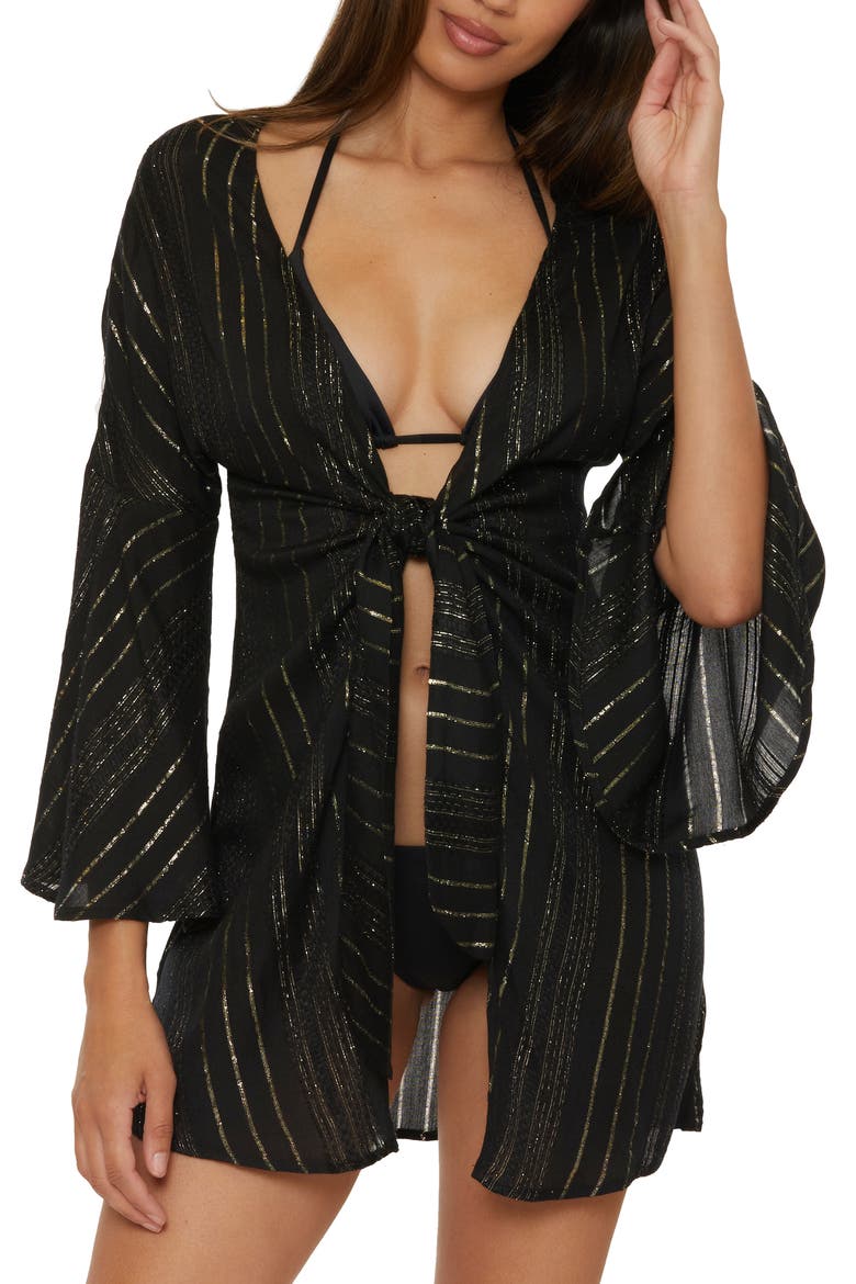 Radiance V-Neck Long Sleeve Cover-Up Tunic video