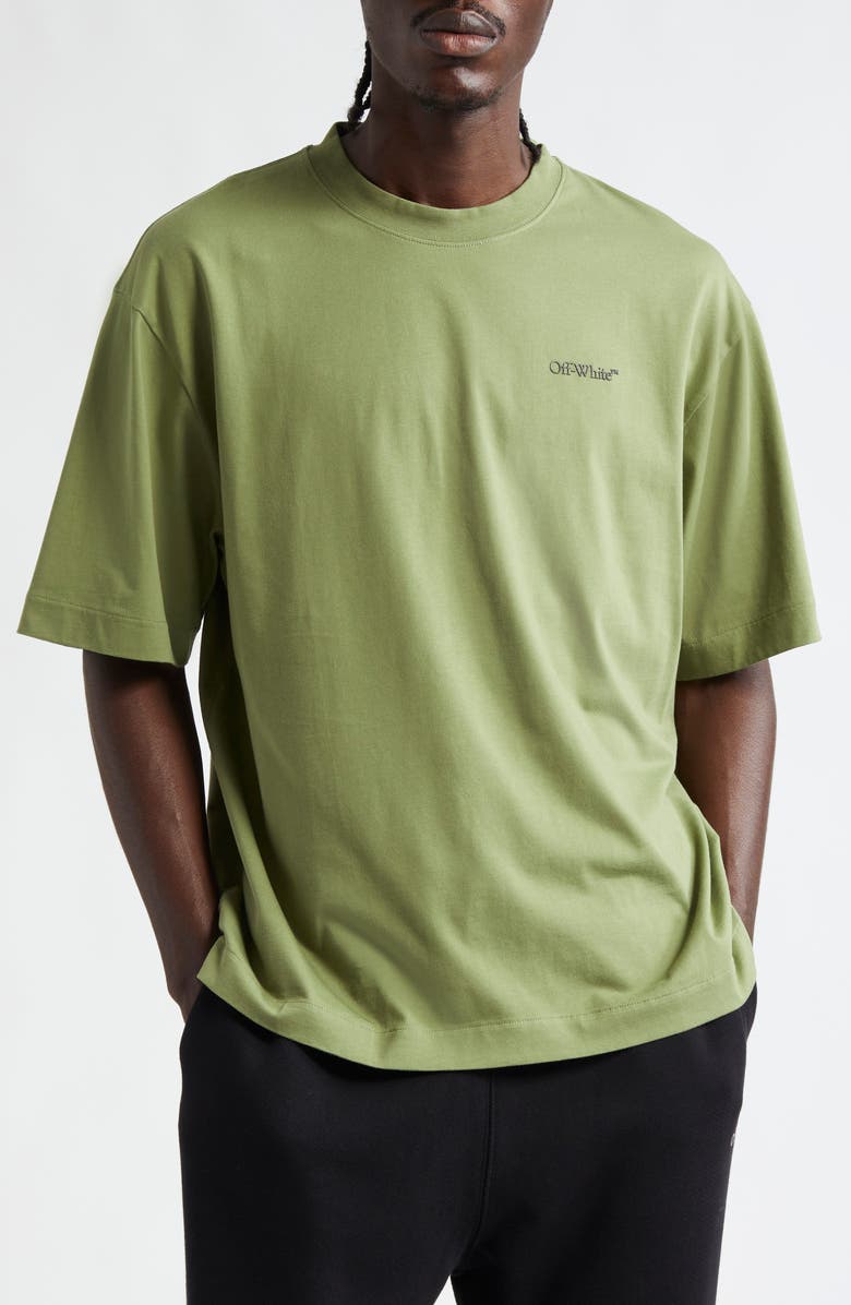 Off-White Windy Arrow Skate Cotton Graphic T-Shirt, Main, color,