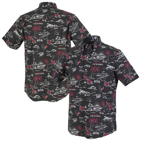 Men's Reyn Spooner Navy Houston Texans Kekai Performance Button-Down Shirt