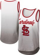 G-III 4HER BY CARL BANKS Women's G-III 4Her by Carl Banks White St. Louis Cardinals Logo Opening Day Tank Top