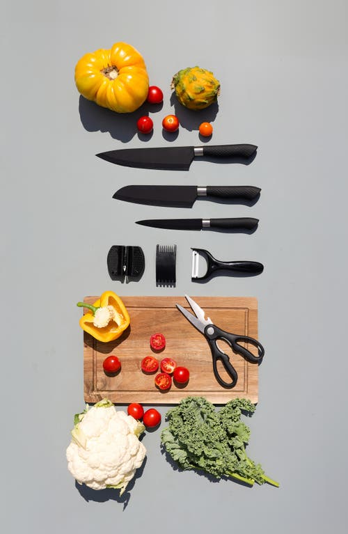 Silver One International 8-piece Chef Set In Transparent