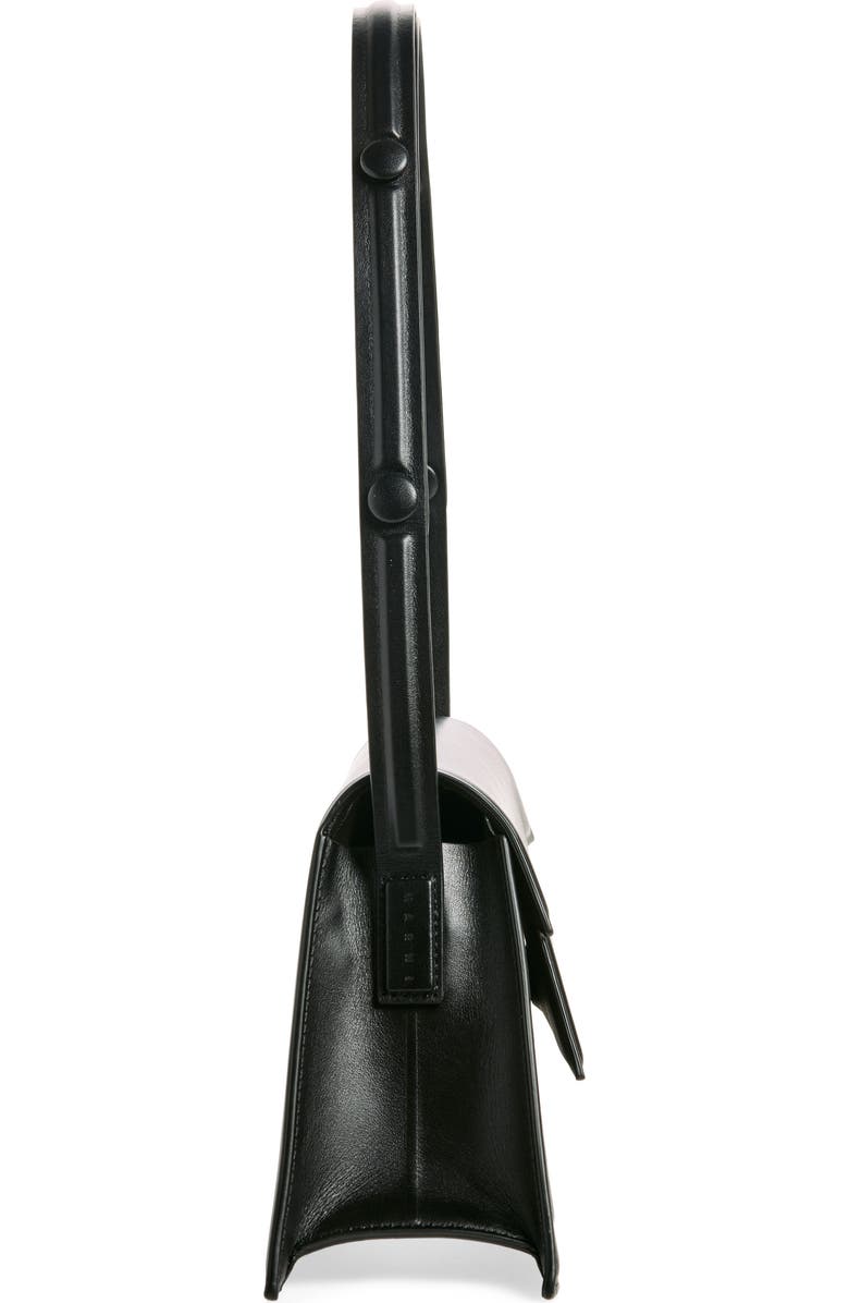 Marni Medium Trunkoise Leather Shoulder Bag, Alternate, color,