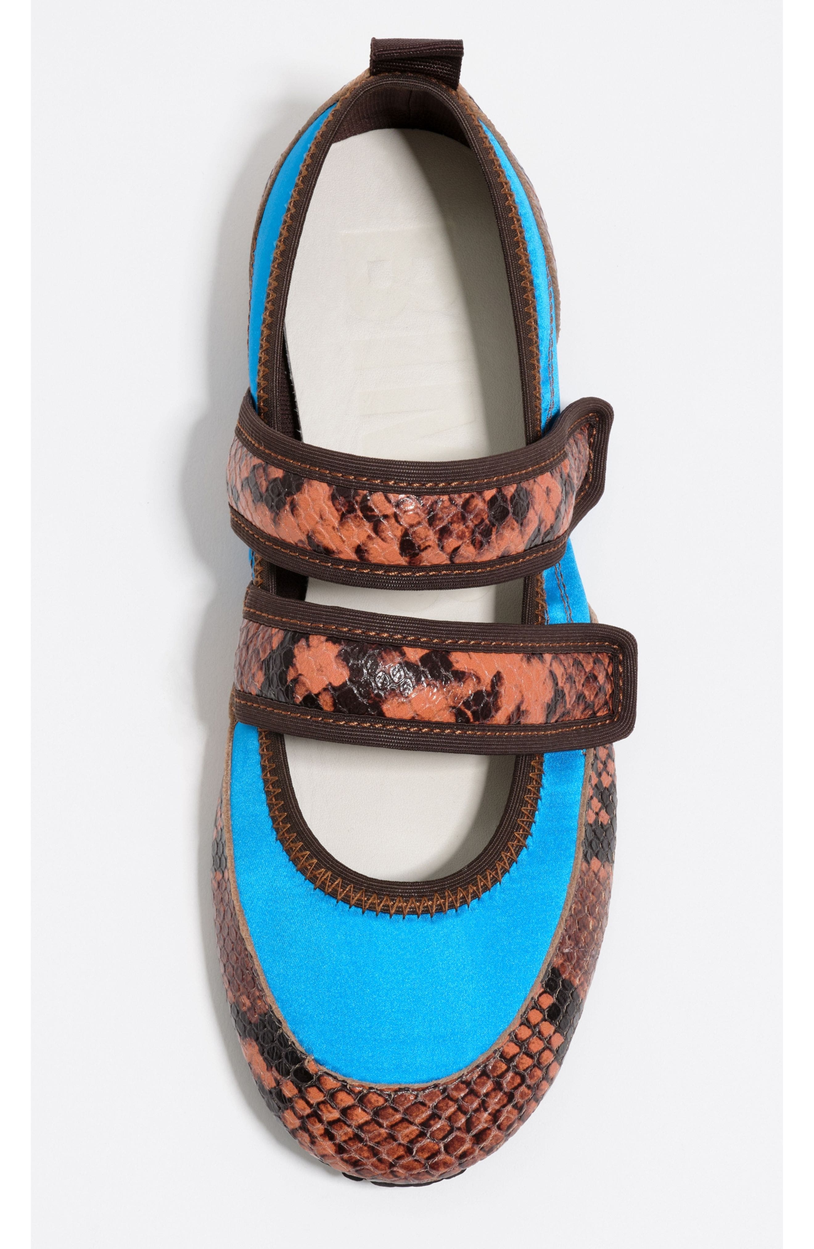 Sporty Ballerina, Alternate, color, BLUE
