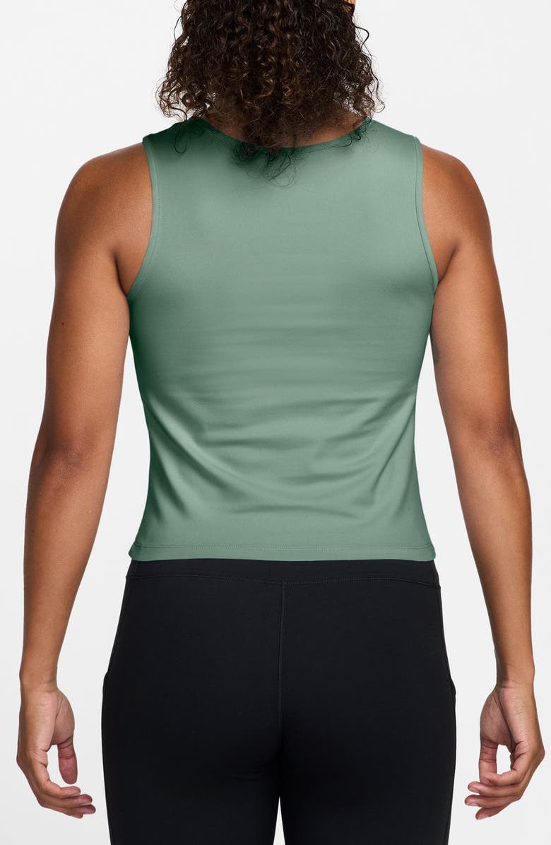 Nike One Dri-FIT Tank, Alternate, color, Steam/ White