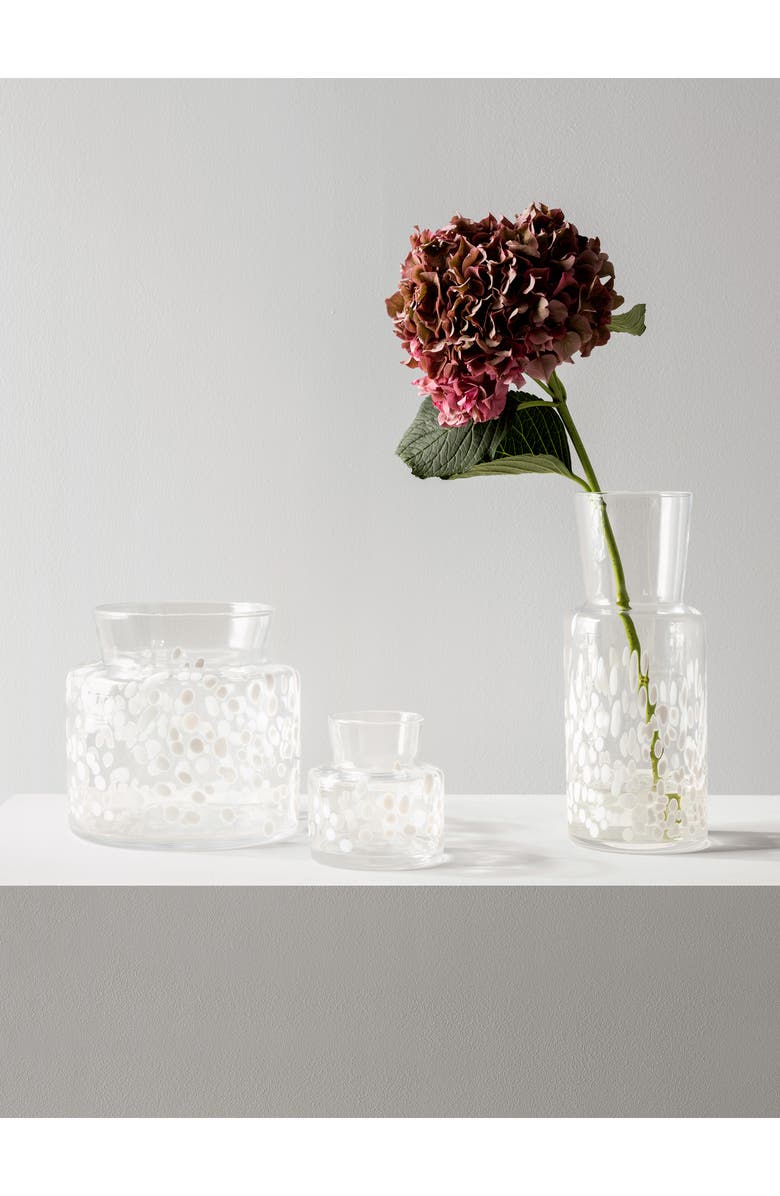 Kosta Boda Meadow Winter Wide Vase, Alternate, color, 