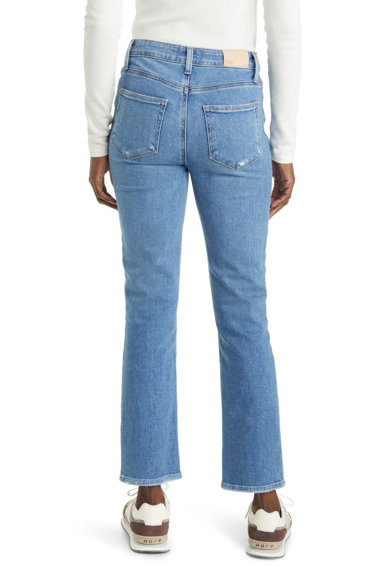 Cindy High Waist Ankle Straight Leg Jeans, Alternate, color, HUZZAH