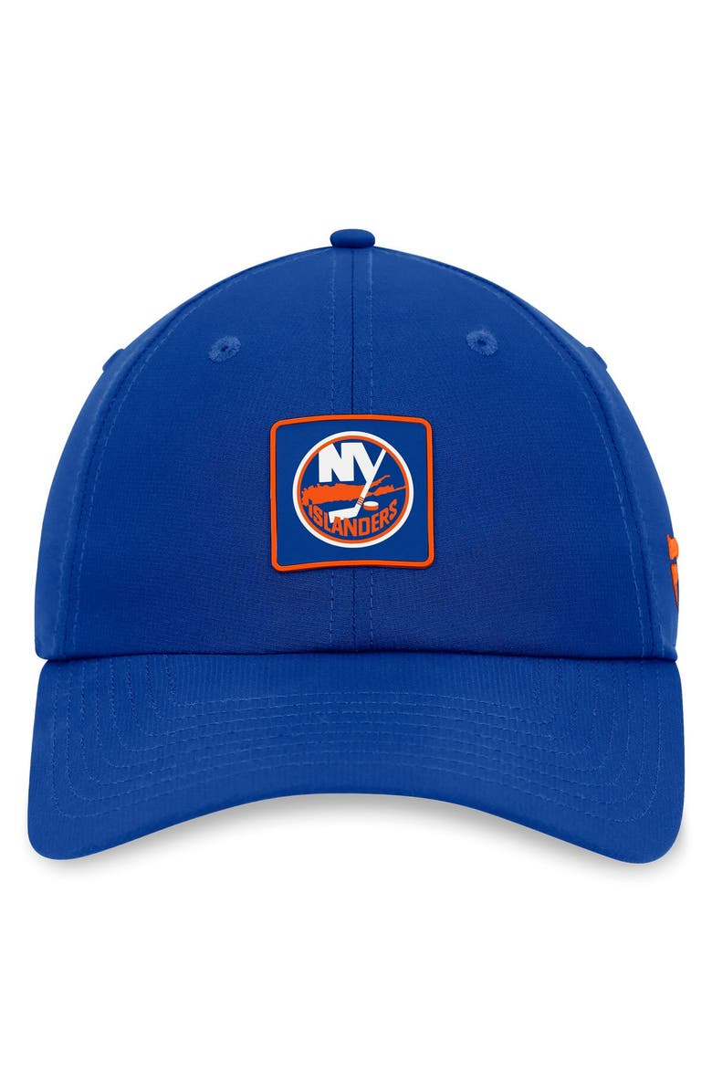 FANATICS Men's Fanatics Branded  Royal New York Islanders Authentic Pro Rink Adjustable Hat, Alternate, color, 