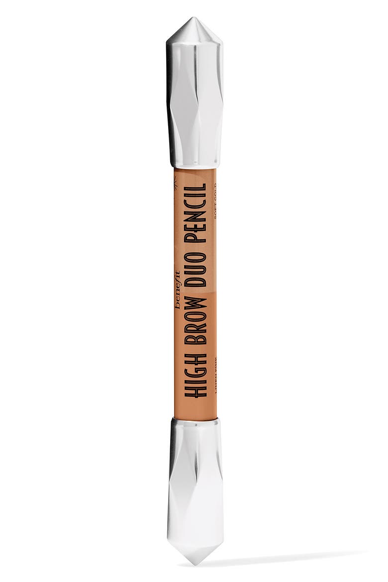 High Brow Duo Pencil Eyebrow Highlighting Pencil, Alternate, color, DEEP
