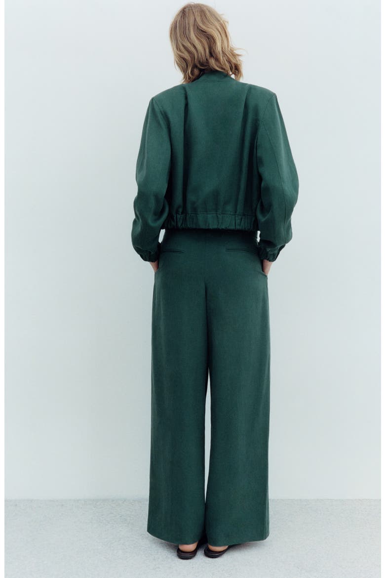 Belted Pants, Alternate, color, GREEN