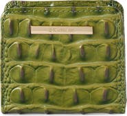 Brahmin Jane Croc Embossed Leather Bifold Wallet