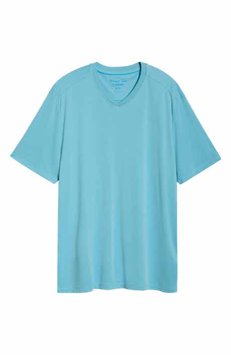 Bay Stripe IslandZone® V-Neck Performance T-Shirt