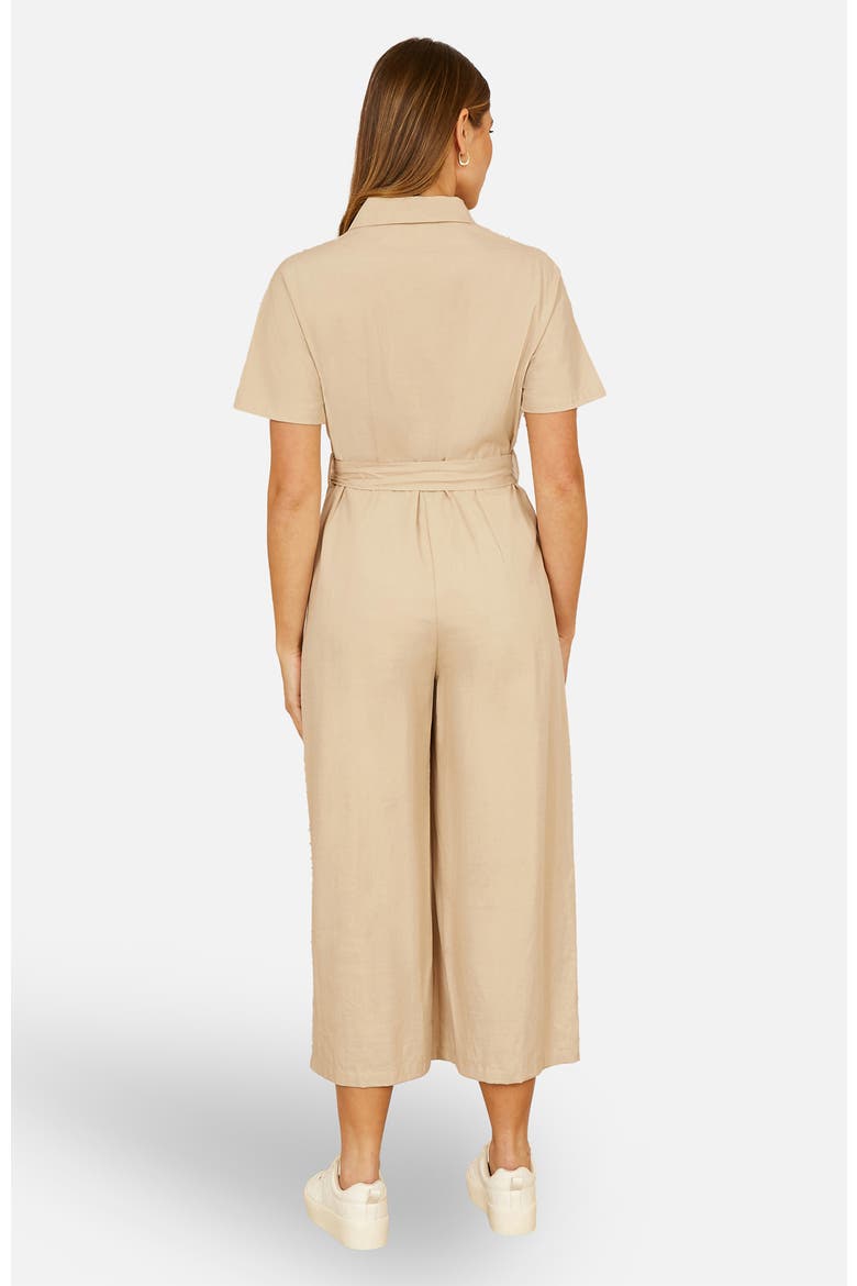 Utility Relaxed Fit Jumpsuit, Alternate, color, Stone