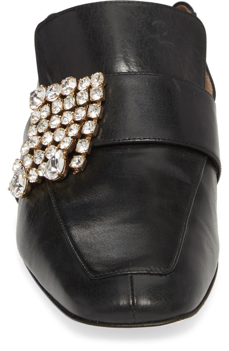 Stuart Weitzman Irises Embellished Loafer Pump, Alternate, color,